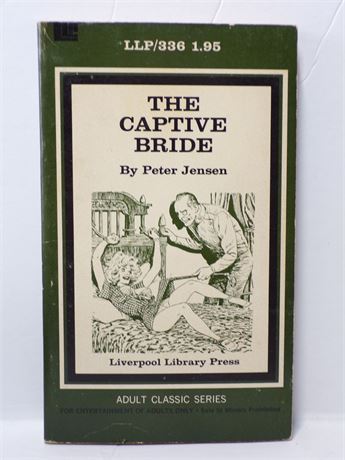 The Captive Bride by Peter Jensen Paperback Book 1970's Liverpool LLP-336 071125WP-3