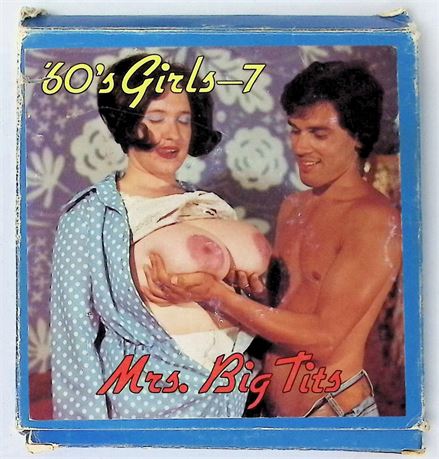 60's Girls #7 Mrs Big Tits Reg 8mm Film Reel Vintage 090525AKT