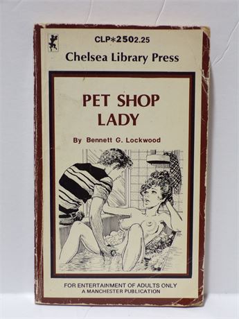 Pet Shop Lady by Bennet G Lockwood, Paperback 1976 Chelsea Library CLP-250 070225WP-47