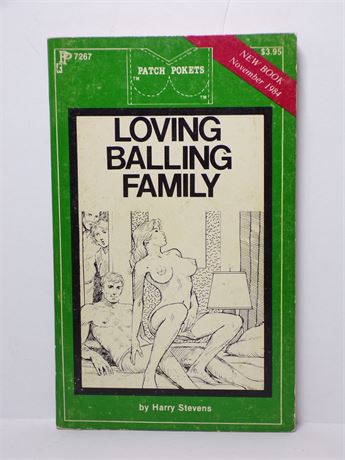 Loving Balling Family by Harry Stevens, Paperback Novel 1980's Patch Pokets 7267 061125WP-88