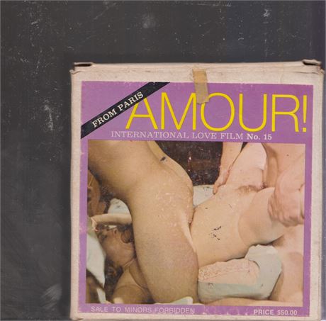 Amour! International Love Film #15 Regular 8mm Film Reel Vintage 072225AVHS