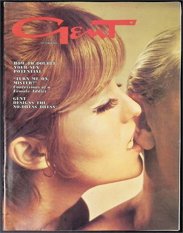 Gent Magazine w/ Anthony Quinn October 1965 011226AKP-63