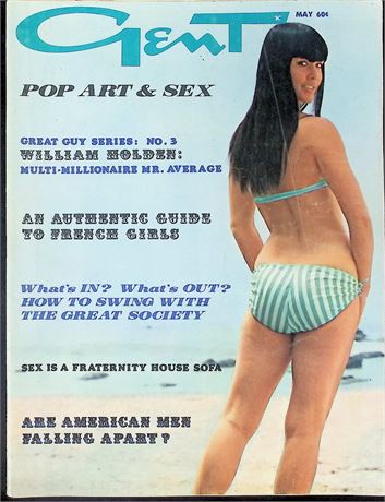 Gent Magazine w/ William Holden May 1965 011226AKP-54