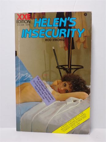 Helen's Insecurity by Rod Strong, Paperback Book 1981 XXE-338 052825WP