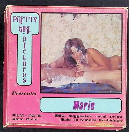 Pretty Girl Pictures #15 Marie Reg 8MM Adult Film 090325AKVHS