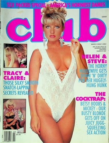 Club Magazine Ft. Tracy & Claire March 1993 071825RP-