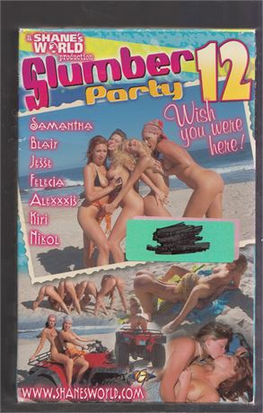 Slumber Party #12 Samantha Blair Jesse Felecia Alexxxis Lesbian Gay VHS 072825AVHS3