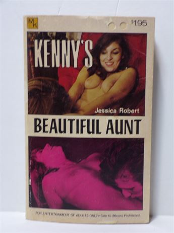 Kenny's Beautiful Aunt by Jessica Robert, Paperback Novel 1972 Emkay 14-138 061225WP2-14