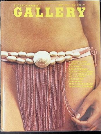 Gallery Magazine ft. George Carlin, Ken Russell May 1973 111825AKP-54