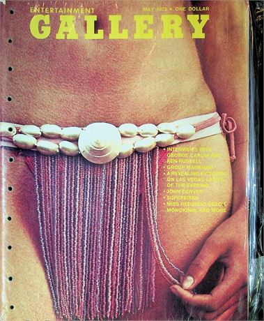 Gallery Magazine George Carlin & Ken Russell May 1973 070525RP-