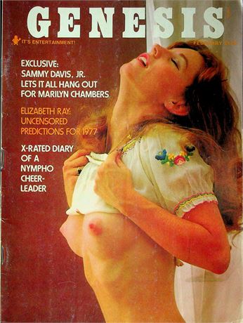 Genesis Magazine Ft. Sammy Davis Jr. & Elizabeth Ray February 1977 100725RP2-