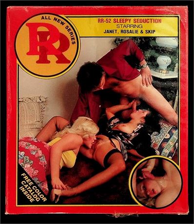 Sleepy Seduction RR-52 RR 8mm Film, Janet, Rosalie & Skip Vintage 050825WT