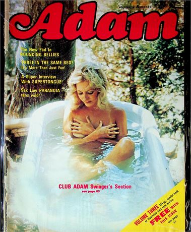 Adam Magazine Supertongue Interview & Swinger's Section Vol.16 No.12 060525RP