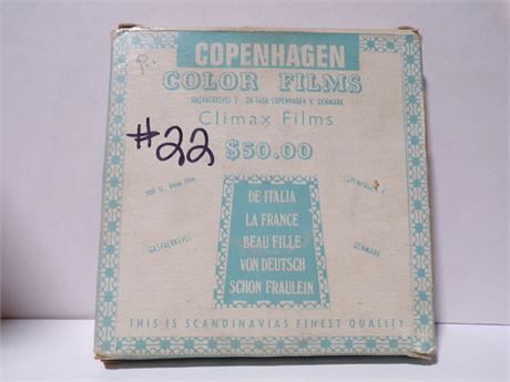 Climax Films #22 Regular 8mm Film Reel Vintage 071725AVHS