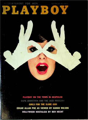 Playboy Magazine Edgar Allan Poe November 1960 070825RP-