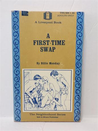 A First-Time Swap by Billie Monday, Paperback Book 1975 Liverpool TNS-608 070925WP-50
