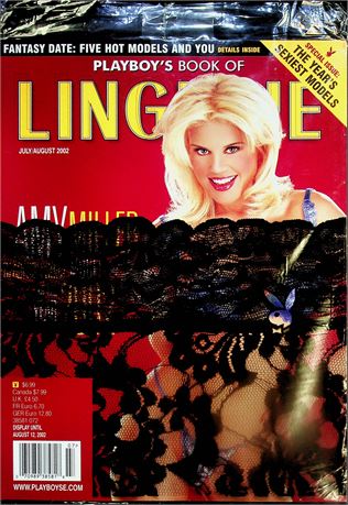 Playboy's Book Of Lingerie Magazine Amy Miller  August 2012  062725lm-p