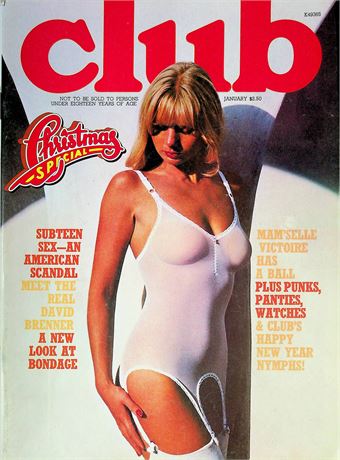 Club Magazine Christmas Special Ft. David Brenner January 1978 062025RP-