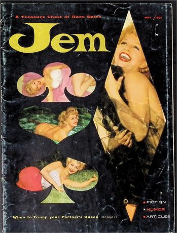 Jem ft. Jayne Mansfield May 1957 When to Trump Your Partner's Queen 110525AKP-43