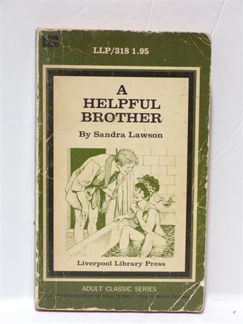 A Helpful Brother by Sandra Lawson, Paperback Book 1970's Liverpool LLP/318 072825WP-61