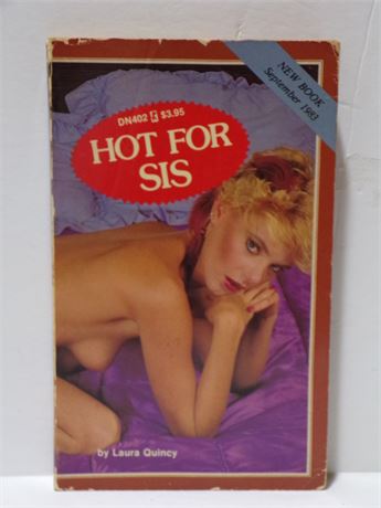 Hot For Sis by Laura Quincy, Paperback Book 1983 Greenleaf DN402 080525WP-23
