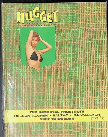 Nugget Magazine ft. Joy Lowe July 1956 120325AKP-71