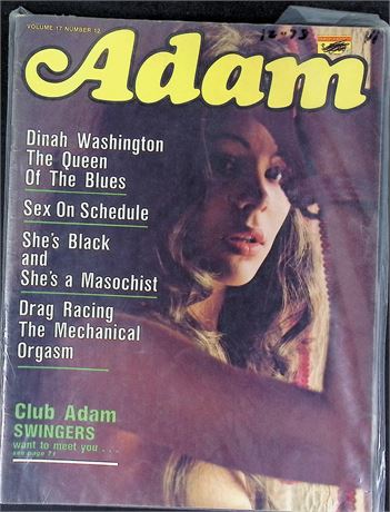 Adam Magazine ft. Dinah Washington Vol. 17 No. 12 Dec 1973 123025AKP-46