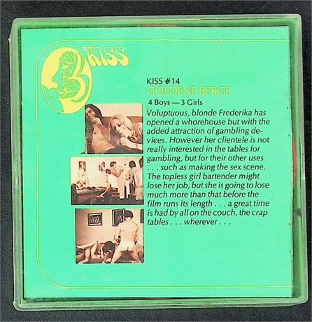 KISS #14 Goldene Berge w/ Vanderhorn Reg 8MM Adult Film 090325AKVHS