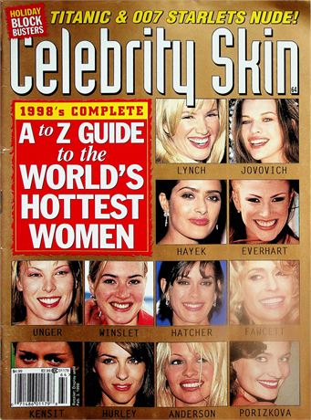 Celebrity Skin Magazine   A to Z World's Hottest Women #64 1997 052825lm-p