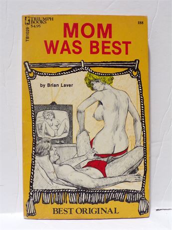 Mom Was Best by Brian Laver, Paperback Book 1970's Greenleaf Triumph TB1029 072825WP-83