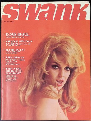Swank Magazine w/ Joelle May 1968 010926AKP-75