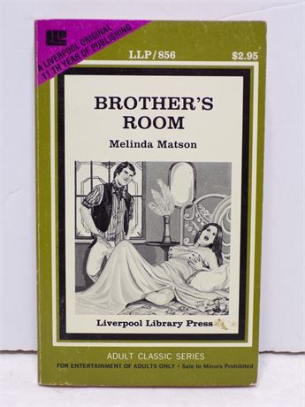 Brother's Room by Melinda Matson, Paperback Book, Liverpool LLP/856 1979 051525WP2