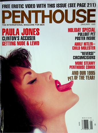 Penthouse Magazine Holiday Special Ft. Paula Jones January 1995 071625RP-