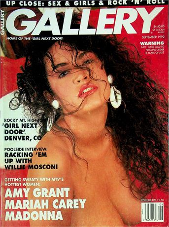Gallery Magazine Ft. Willie Mosconi September 1992 071125RP-