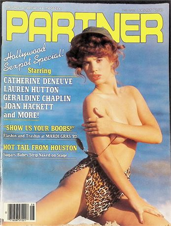 Partner Magazine ft. Catherine Deneuve, Lauren Hutton Aug 1982 111325AKP-66