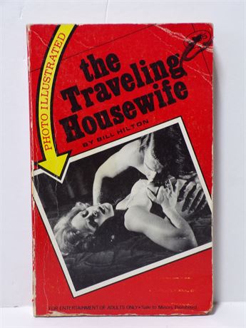 The Traveling Housewife by Bill Hilton, Paperback Novel Vintage BW-21 061225WP2-20