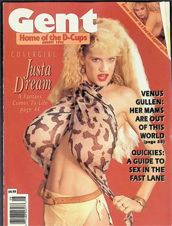 Gent Magazine ft. Justa Dream Aug 1992 111125AKP-26