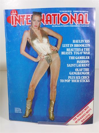 Club International Magazine v7 #2 Olaf the Gangbangor Dandelion Cover 102725WP