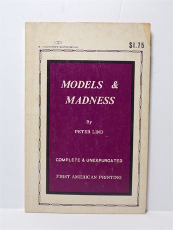 Models & Madness by Peter Lind, Paperback Book 1968 Collectors Publication 052825WP