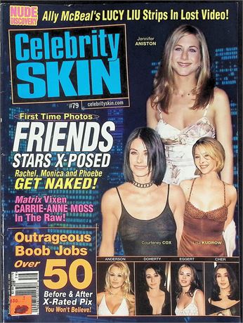 Celebrity Skin Magazine #79 ft. Jennifer Aniston, Pamela Anderson Aug 1999 111925AKP-82