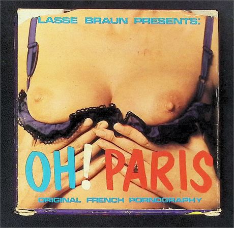 Lasse Braun #315 Oh! Paris Magnifique! Reg 8MM Adult French Film 090325AKVHS