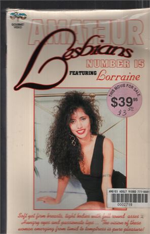 Amateur Lesbians #15 GVC Video VHS 1991 Lorraine 052325CBVHS