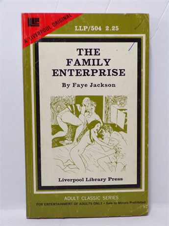 The Family Enterprise by Faye Jackson, Paperback Book 1975 Liverpool LLP-504 070925WP-91
