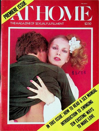 At Home Magazine Premiere Issue How To Read A Sex Manual 1977 101325RP-