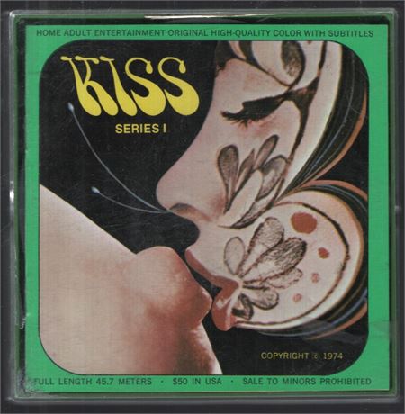 Kiss Series 1 #2 Zum Knutschkeller Regular 8mm Film Reel 1974 Vintage 060225CBVHS-A