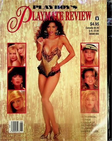 Playboy's Playmate Review Magazine  Renee Tenison June 1990   061925lm-p