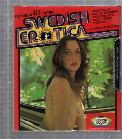Swedish Erotica #132 Rectum Hell Regular 8mm Film Reel 1978 Vintage John Holmes 070725CBVHS