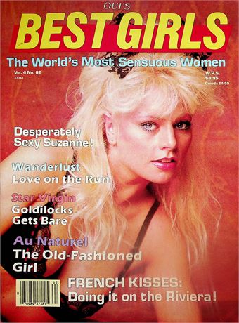Oui 's Best Girls Magazine  Desperately Sexy Suzanne!  vol.4 #62  1985  052825lm-p