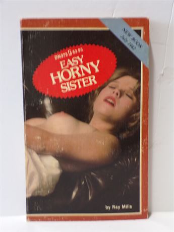 Easy Horny Sister by Ray Mills, Paperback Book 1982 Greenleaf DN373 080525WP-13