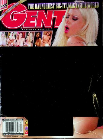 Gent Magazine November 2006 No.117 SEALED 053125RP